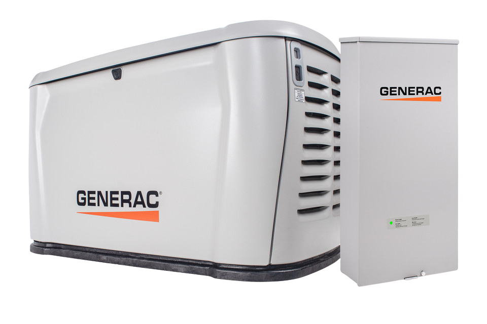 Generac whole-home standby generator installation