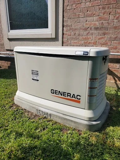 Generac generator installation in Cypress, TX