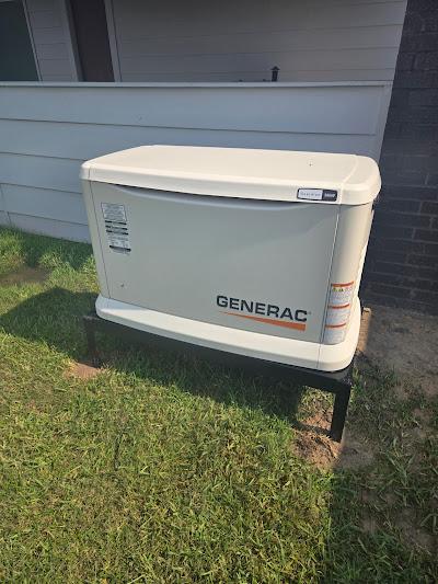 Generac standby generator installed by Select Generators at a greater Houston-area home